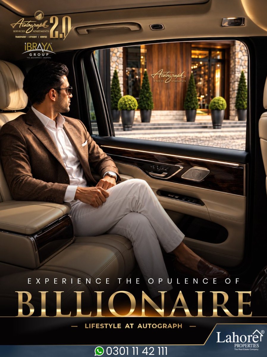 LahorePropertie's tweet photo. #investment #Autograph20 #LuxuryLiving #PrimeLocation #DHAPhase5 #LahoreRingRoad #BillionaireLifestyle #ServicedApartments #IbrayaDevelopers https://t.co/zjsghWvVkt