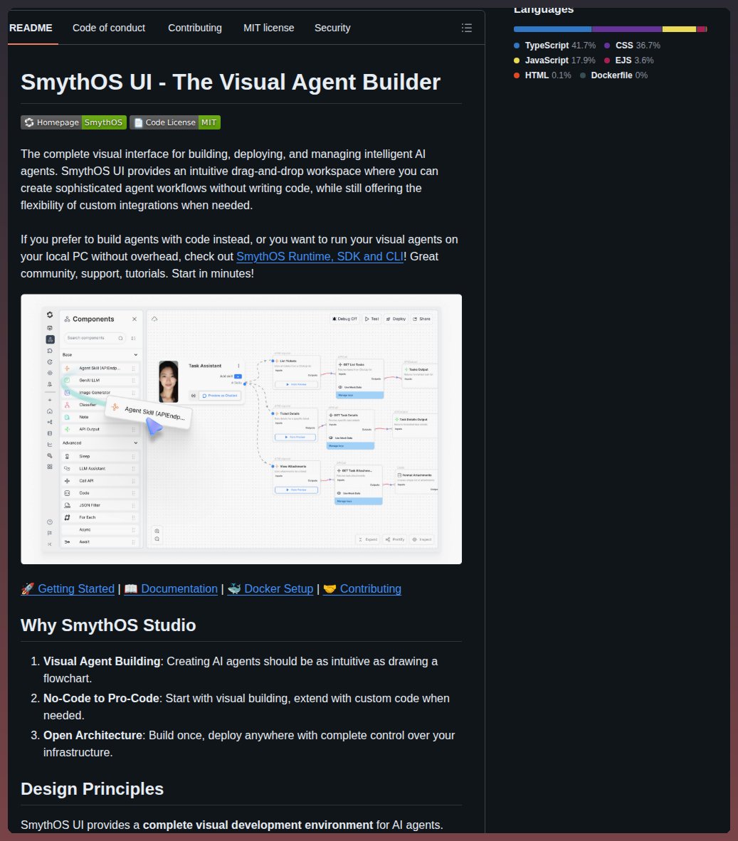 tom_doerr's tweet photo. Builds sophisticated AI agent workflows using a visual drag-and-drop interface

https://t.co/geamEEpZhm https://t.co/sRyUj12Q64