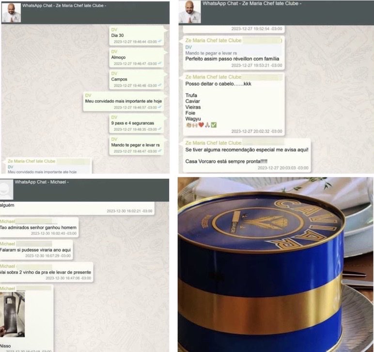 NewsLiberdade's tweet photo. 🚨URGENTE - Imagens mostram como foi o almoço 'ultra vip' organizado por Vorcaro para Moraes, diz O Globo https://t.co/giYPji3MpP