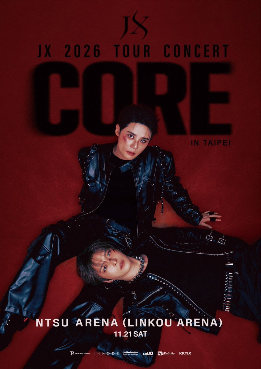Berry_Tx12's tweet photo. 🎫【WTS】JX 2026 TOUR CONCERT <CORE> IN TAIPEI 🇹🇼

📅 2026/11/21(土)
📍 NTSU ARENA (LINKOU ARENA)

🎟️ 座席
💗 VIP｜NT$6,800
🩷 A區｜NT$5,800
❤️ B區｜NT$4,800
🔴 C區｜NT$4,200
💜 D區｜NT$3,800
🤍 愛心席｜NT$2,400

✨ VIP良席〜各エリアご案内可能
✨ 連番・単番OK

📩 空きチケット・お見積もりはDMまで！

#JX #JAEJOONG #XIA #ジェジュン #ジュンス
#김재중 #김준수 #CORE #JXCORE
#NTSUArena #LinkouArena #台北公演 #台湾公演
#台湾コンサート #台北コンサート #台湾チケット
#海外コン代行 #台湾代行 #海外チケット #チケット代行
#コンサート代行 #KPOPチケット #KPOP
#良席 #神席 #VIPチケット #WTS #Ticketing