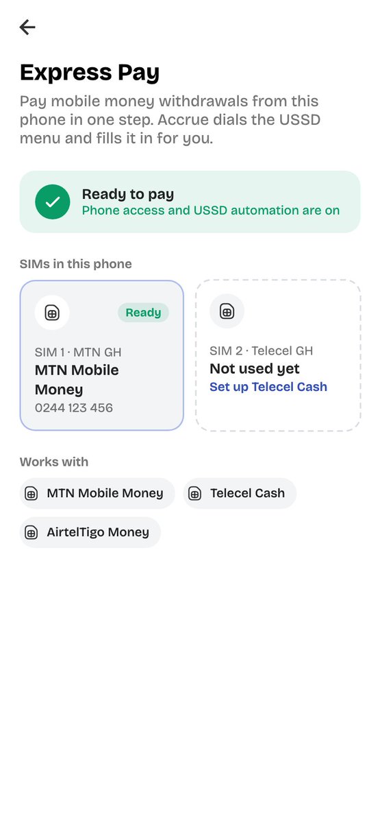 mclint_'s tweet photo. Worked with Opus 5.5 to design and ship Express Pay, a feature that enables instant Cashramp withdrawals across all our MoMo markets. https://t.co/gwdzLYE9Mn