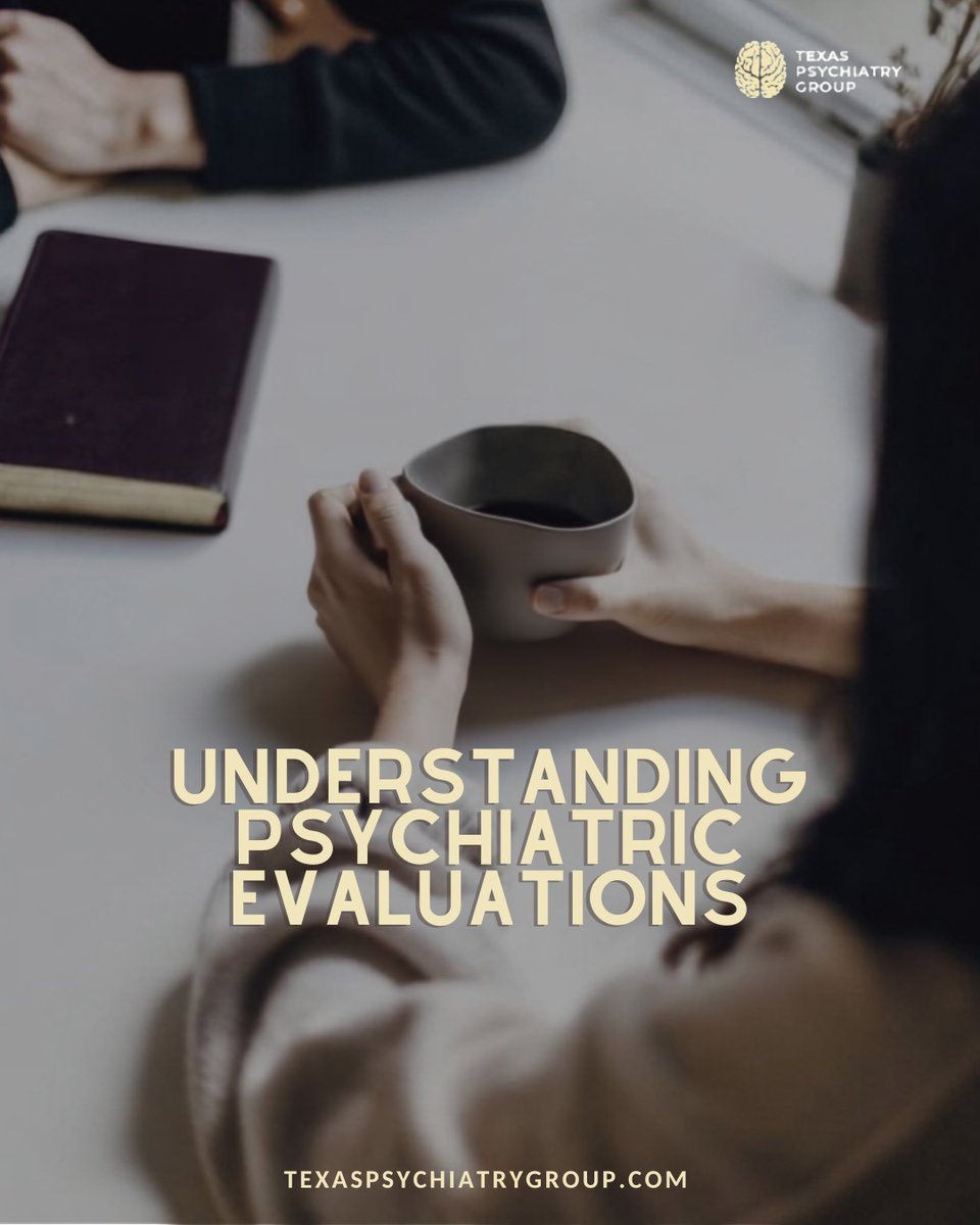 TexasPsychiatry's tweet photo. A psychiatric evaluation helps providers understand a person's history, concerns, symptoms, and daily functioning to guide individualized care.

Connect with Texas Psychiatry Group!
https://t.co/gWEaK97fMY

#PsychiatricEvaluation #Psychiatry #MentalHealth https://t.co/28TJ35zRaS