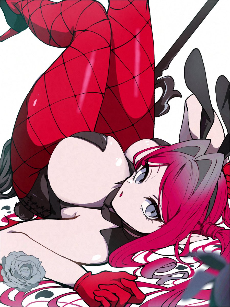 nmk218_2's tweet photo. 紅いウサギのバーヴァン・シー🐰🍷 https://t.co/TnBmJ8gzGc