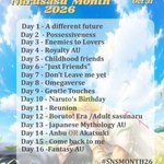 Photo by 🍅🍥 Sasunaru / Narusasu Month 2026 🍥🍅 (@SNSmonth)