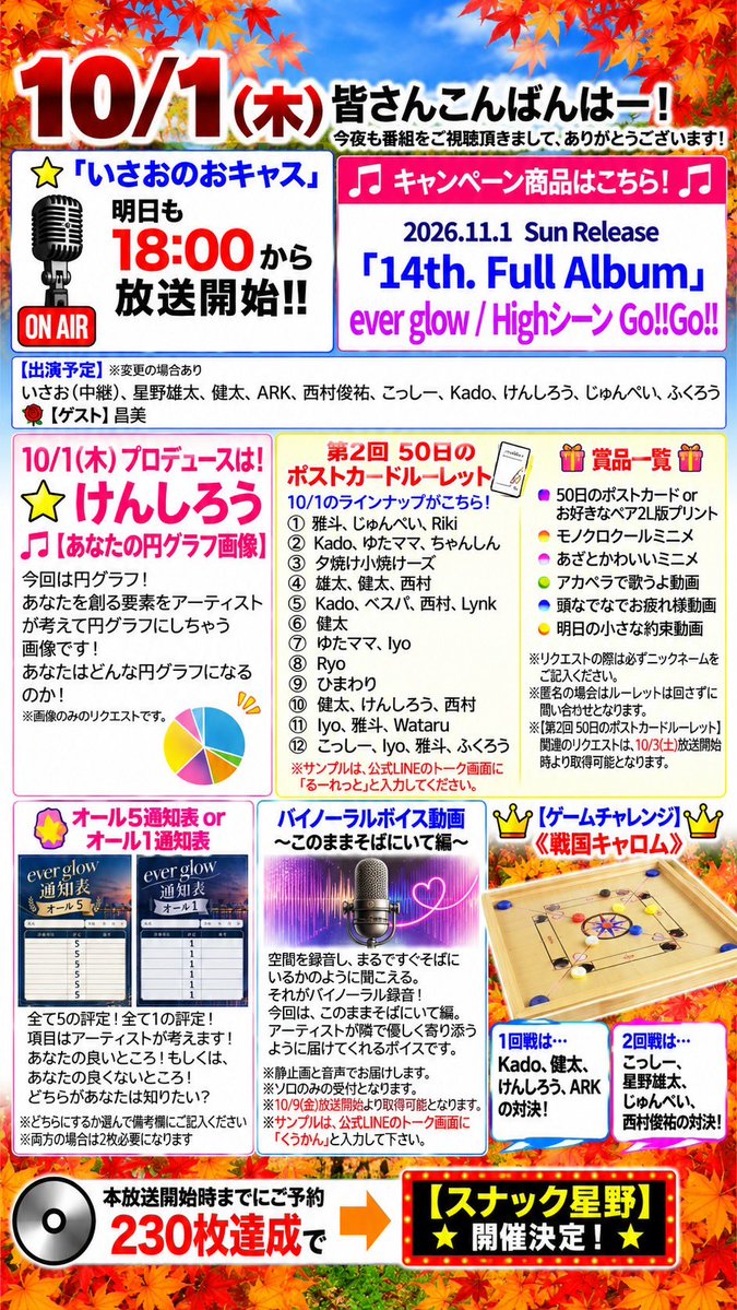 GT_cap_ARK's tweet photo. 明日のおキャスリクエスト受付スタート！
ポストカードのルーレットや、ゲームは比較的勝率の高いキャロム！！
アピールや歌動画、そして日記などリクエストも待ってます✨
明日も楽しもう！
ヨーソロー！！ https://t.co/PwMO46v7S0