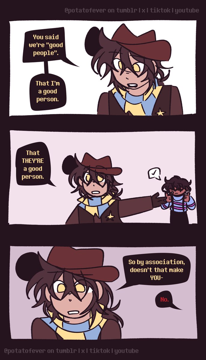potatofever_'s tweet photo. lunacy [#clover #chara #frisk; #cocoapowder if you squint] https://t.co/5f3mYxSPzV