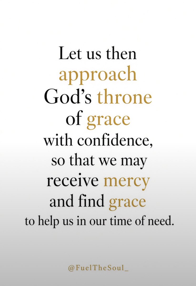 FuelTheSoul_'s tweet photo. Hebrew 4:16 https://t.co/m3VL1lzskD