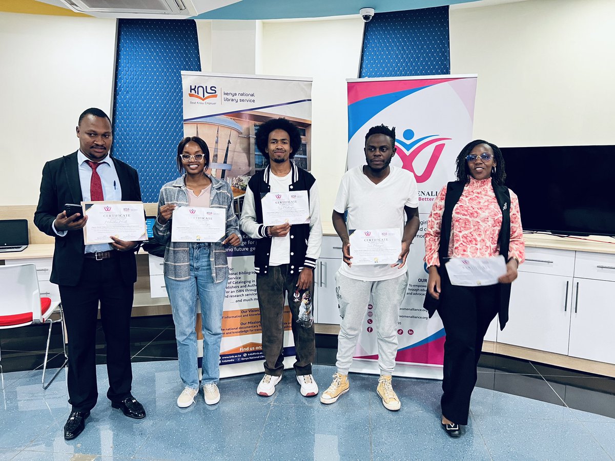 w4walliance's tweet photo. Yesterday in pictures📸✨

Yesterday's cybersecurity session, held in partnership with the Kenya National Library Service (KNLS), was a powerful reminder that staying safe online starts with awareness and knowledge.

Swipe through some moments from the day!📸 https://t.co/AAvr7bDd1p