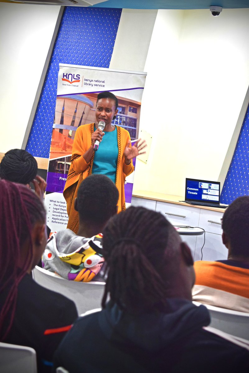 w4walliance's tweet photo. Yesterday in pictures📸✨

Yesterday's cybersecurity session, held in partnership with the Kenya National Library Service (KNLS), was a powerful reminder that staying safe online starts with awareness and knowledge.

Swipe through some moments from the day!📸 https://t.co/AAvr7bDd1p