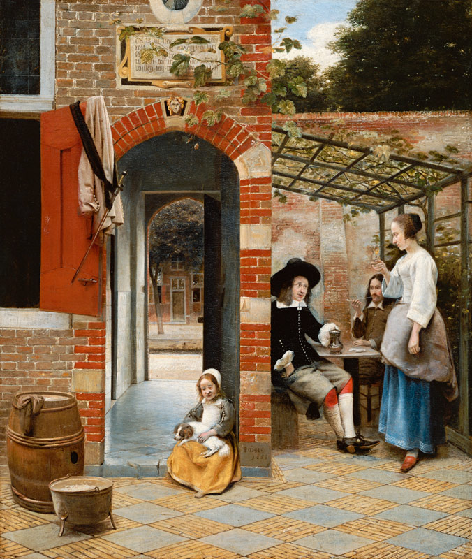 aralia_a's tweet photo. Pieter de Hooch, 1629-1684 🇳🇱
The Courtyard of a House in Delft https://t.co/Z36vUkEnVT