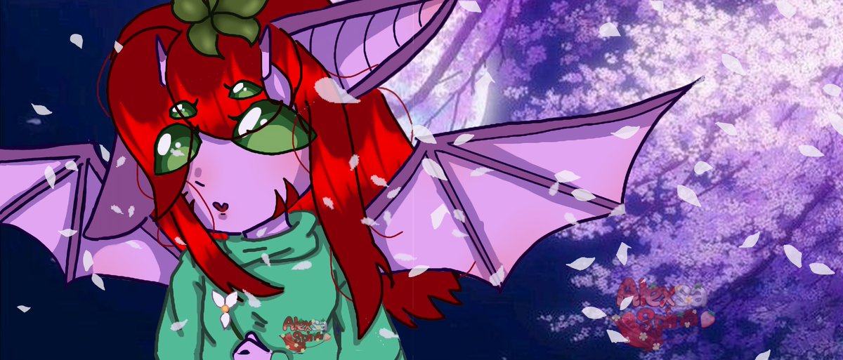 AlexsaSpina's tweet photo. 🍓Banner que fiz para colocar no X ( twitter) dia 18 / 100 dias 🕷️ https://t.co/0WHgWPLwGM