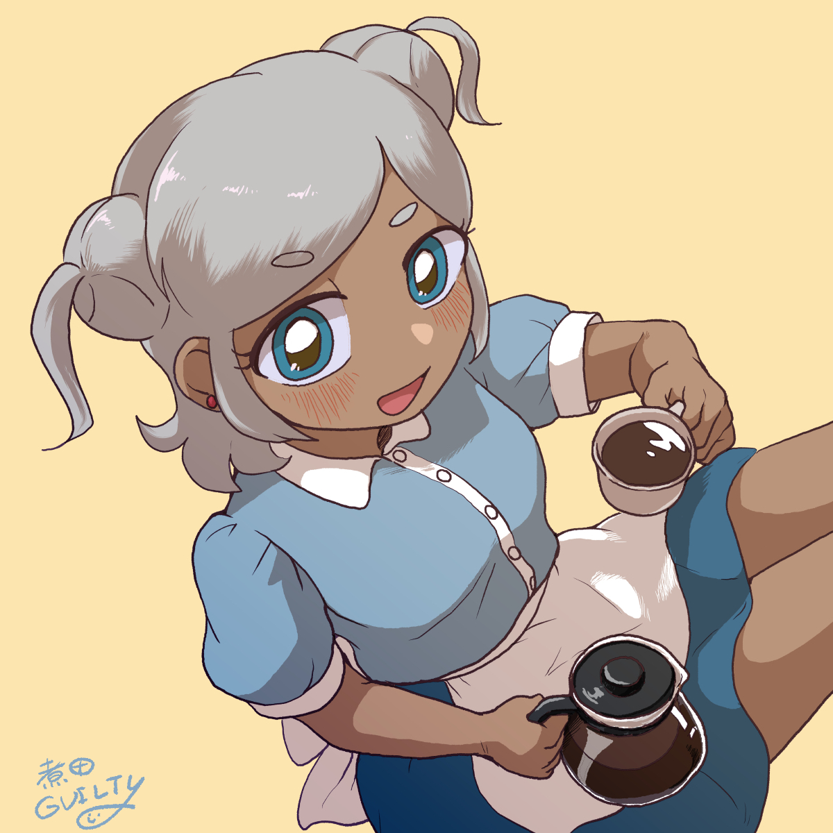 niegiru's tweet photo. 今日はうちのカフェインの誕生日
＆コーヒーの日☕
#ドラッグスパーク #DRUGSPARK https://t.co/9gPYMvLMFQ