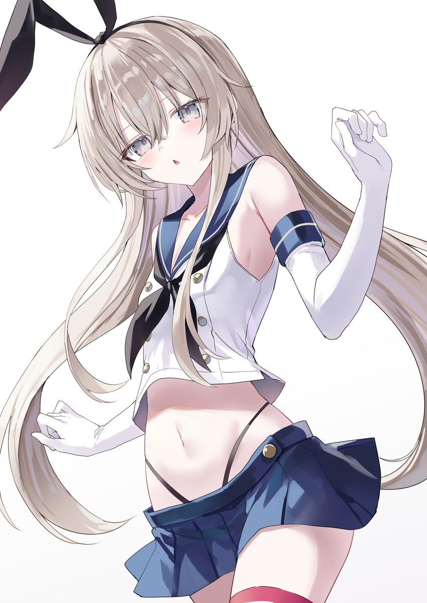 ioriran04's tweet photo. 島風 https://t.co/VBFnpsdmyl