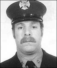 Daytobehappy's tweet photo. I have undertaken this project to put a face to 9/11 by posting a photo of everyone killed that day. If after everything that happened you can vote for the ideology which brought it about it's as if you are killing them yourself! Pictured below was 51 year old Stephen Belson who died along with Battalion Chief Orio Palmer in the South Tower.  Belson had been a firefighter for 28 years and had gotten a college degree in physical education. Prior to becoming a firefighter he had been a lifeguard and eventually moved to my hometown of Rockaway where many firefighters lived and they named a beach there after him following 9/11. On that day he was on light duty because he was recovering from spinal surgery and was assigned to drive Palmer around. They raced to the towers and it was noted that Belson was very good friends with Father Mychal Judge who was also killed on that day and had been the chaplain of the fire department. To forget even a single one of these people is a blasphemy!