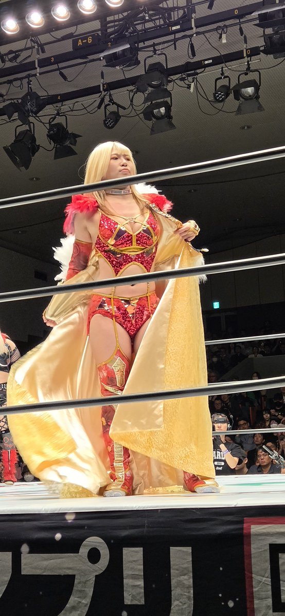 devil_necktie's tweet photo. 昨日、スターダム後楽園ホール大会。

きたる決戦の時。
きたる次の挑戦者。

昨日の素晴らしい闘いに感謝✨
姉妹対決むちゃくちゃ楽しみ✨

#羽南
#琉悪夏
#妃南 https://t.co/iThKqNMwIE