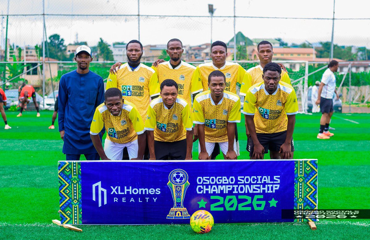 OsogboSocials25's tweet photo. THE TEAMS ⚽

Six teams. One pitch. One championship.

They came ready to compete, represent their communities, and leave it all on the pitch. 🔥

This was OSC 2.0.
Community. Culture. Championship.

PhotoCredit: @whizphotography 

#OsogboSocialsChampionship #OSC2026 #CommunityCultureChampionship