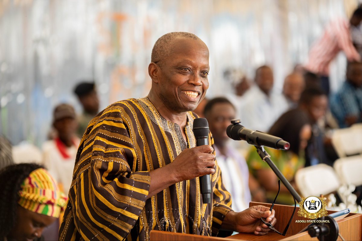 togbeafedexiv's tweet photo. ANTI-CORRUPTION DAY

HRM Togbe Afede XIV hosted and chaired the Asogli Anti-Corruption Day Forum on 29 Sep., at the Asogli Palace, as part of Asogli Te Zã 2026.

The forum brought together key institutions to promote integrity, accountability and responsible leadership. https://t.co/rmOp7CWiyv