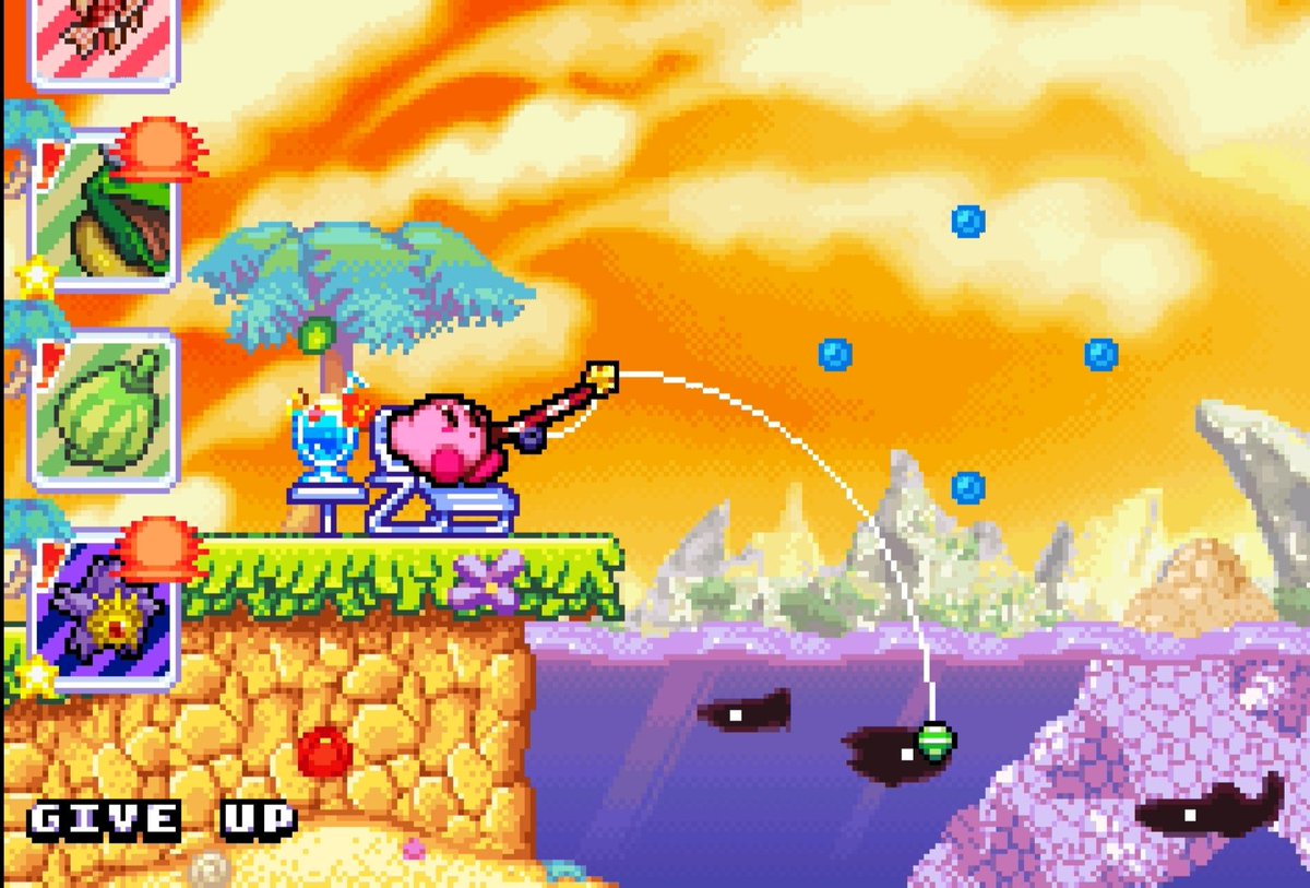 Marc87588589's tweet photo. Se siente como un fornite de pesca con tantas referencias, me encanta #kirbysoftandwet https://t.co/WbW2r56DqZ
