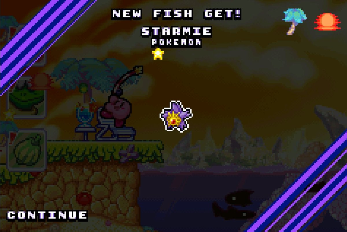Marc87588589's tweet photo. Se siente como un fornite de pesca con tantas referencias, me encanta #kirbysoftandwet https://t.co/WbW2r56DqZ