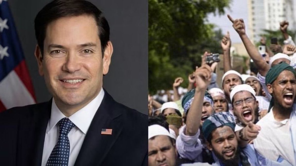 Gicha96's tweet photo. Breaking: Muslims in America are furious after Marco Rubio names Radical Islam a “threat to the world."

 Do you still stand with Marco? https://t.co/veifDzaScc