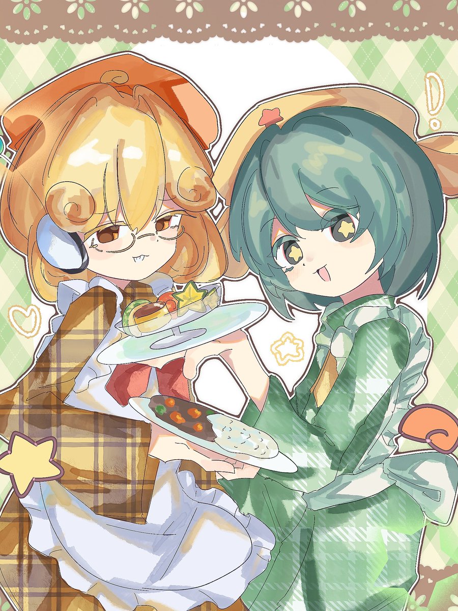 123456ruoxun's tweet photo. 頭を使わず、ただ趣味だけで描いた、女体化黄緑のイラストたち，， https://t.co/zBSA6kkl9M
