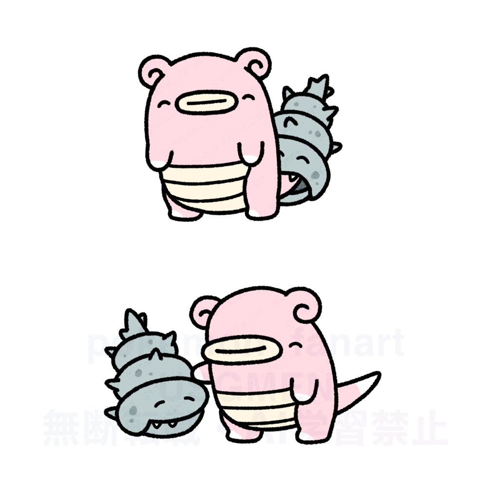 USGMEN_GIF's tweet photo. 上機嫌なヤドラン https://t.co/lao4MnJyu7