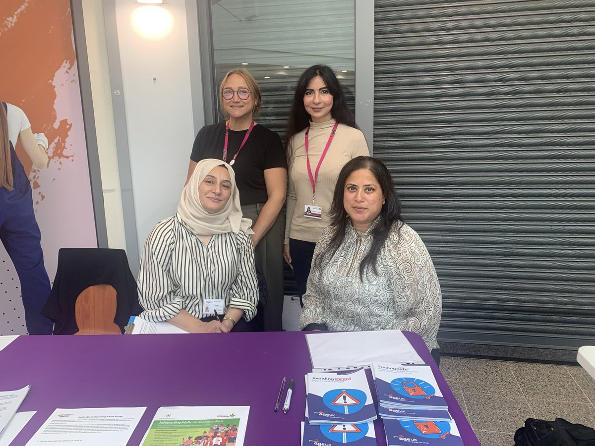 RashidaChonveb's tweet photo. Great to attend the Community Health &amp; Positive Ageing UK event outside Exchange Health Centre in Ilford. https://t.co/nsHMtxdzyc