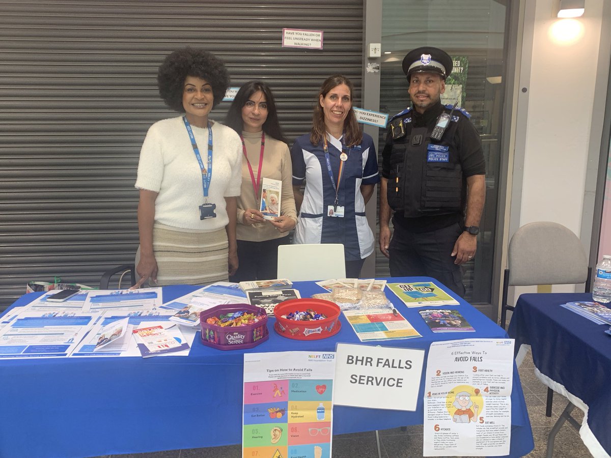 RashidaChonveb's tweet photo. Great to attend the Community Health &amp; Positive Ageing UK event outside Exchange Health Centre in Ilford. https://t.co/nsHMtxdzyc