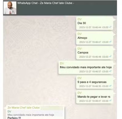 Zack_lope's tweet photo. 🚨BOMBA: Imagens revelam almoço “ULTRA VIP” organizado por Daniel Vorcaro para Alexandre de Moraes, com CAVIAR, vieiras e vinhos sofisticados.

O encontro ocorreu em dezembro de 2023, em Campos do Jordão. Mensagens obtidas pela Polícia Federal mostram que Vorcaro determinou à sua equipe que preparasse uma “experiência completa” para convidados classificados por ele como “ultra VIPs”.

Alexandre de Moraes estava entre os convidados do almoço. Segundo as investigações, a aproximação entre o banqueiro e o ministro ocorreu no mesmo período em que começavam as tratativas para o contrato milionário entre o Banco Master e o escritório de Viviane Barci de Moraes, esposa do ministro.
