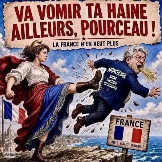 Danielo83's tweet photo. Merci le wokisme et LFI, cancers de la France ... https://t.co/fQbBdFz9ZF