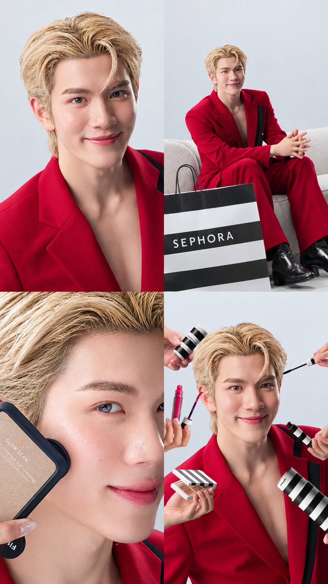 Vishmifernando0's tweet photo. Red was MADE for him 😭❤️ he looks absolutely gorgeous in it omg… my eyes are blessed
#SEPHORAXFOURTH
#SephoraTH12thAnniversary
#Fourthnattawat #โฟร์ทณัฐวรรธน์ https://t.co/hJiNlVW0GR