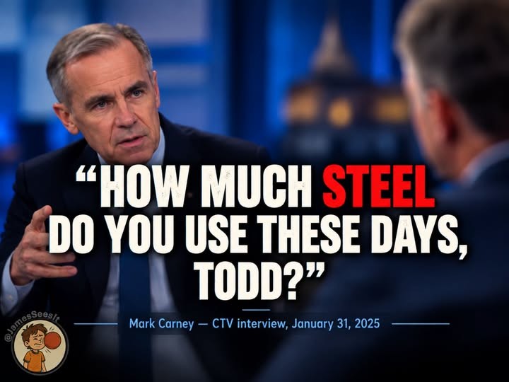 WestB60392's tweet photo. Just HOW stupid is Carney anyway? Why did so many Canadians NOT ask themselves THAT question , when Caney asked THIS question on MainStream Media https://t.co/Bd9cGJIgD0