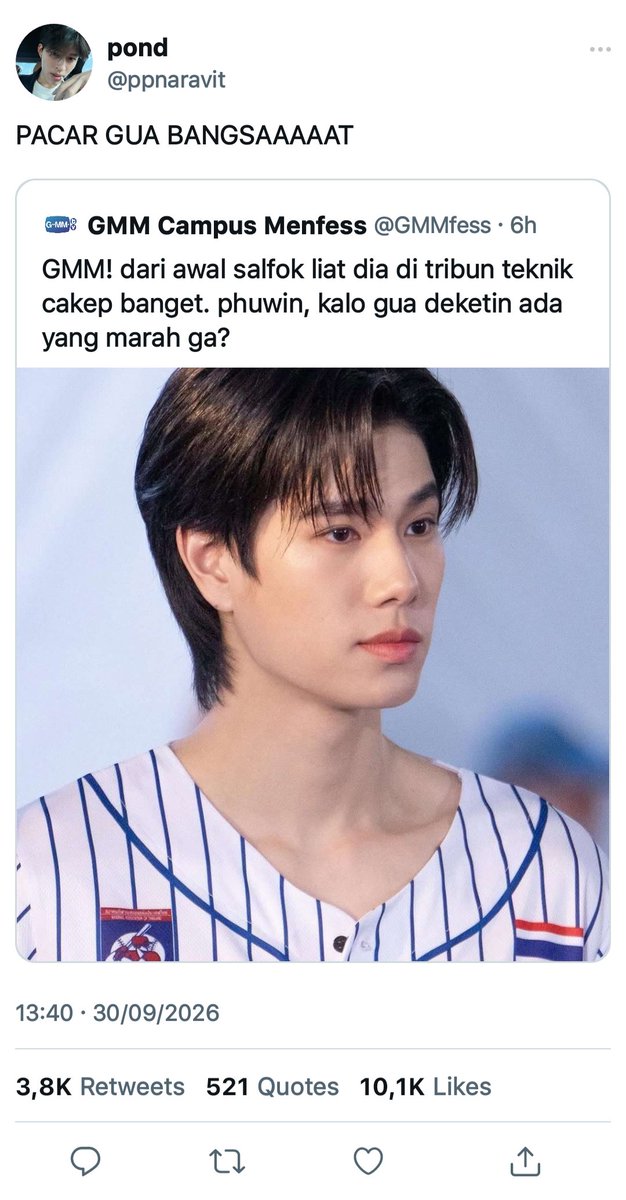 castulips's tweet photo. #pondphuwin few tweet au,

dinda viral, pacarnya panik https://t.co/pE8ZvYfkoy