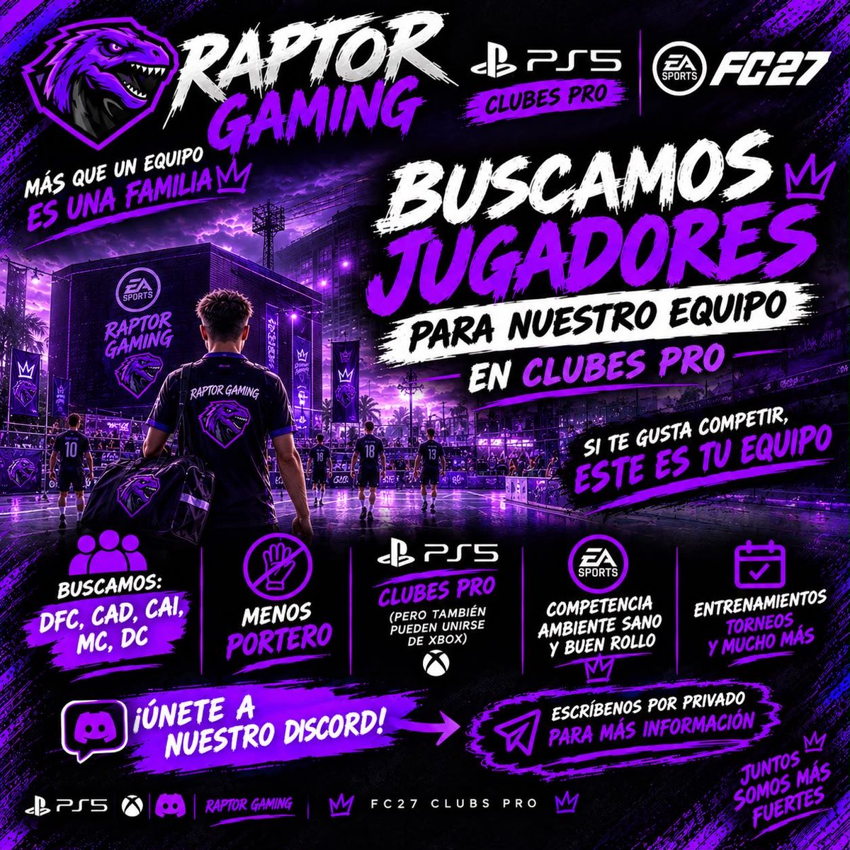 RaptorGamingCP's tweet photo. Rt plis https://t.co/wxwcfuXlmG