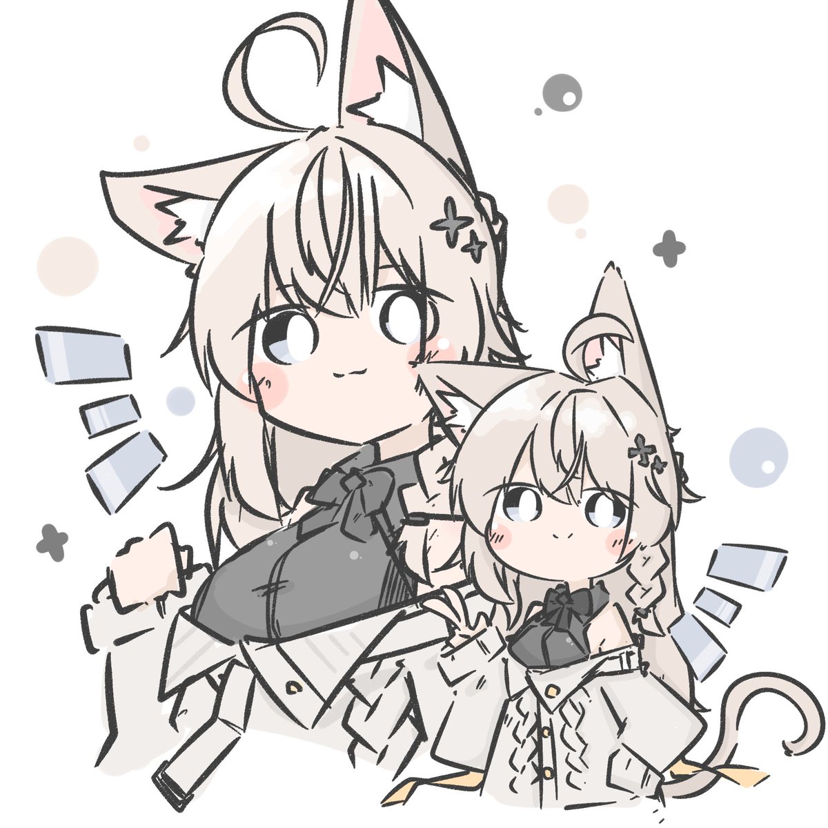 Bio_Iru's tweet photo. 直近描いたvrc絵 https://t.co/GqHjaTAuVD