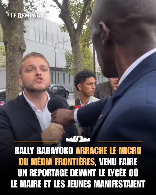 PhilsudOuest's tweet photo. 💩🤮Bally Bagayoko multiplie les comportements problématiques tous azimuts, alors même qu'il légitimait encore ce matin au micro de BFMTV les "actions violentes" des lycéens envers les forces de l'ordre pour leurs revendications bien souvent bancales. https://t.co/aZYi4M6Ouj