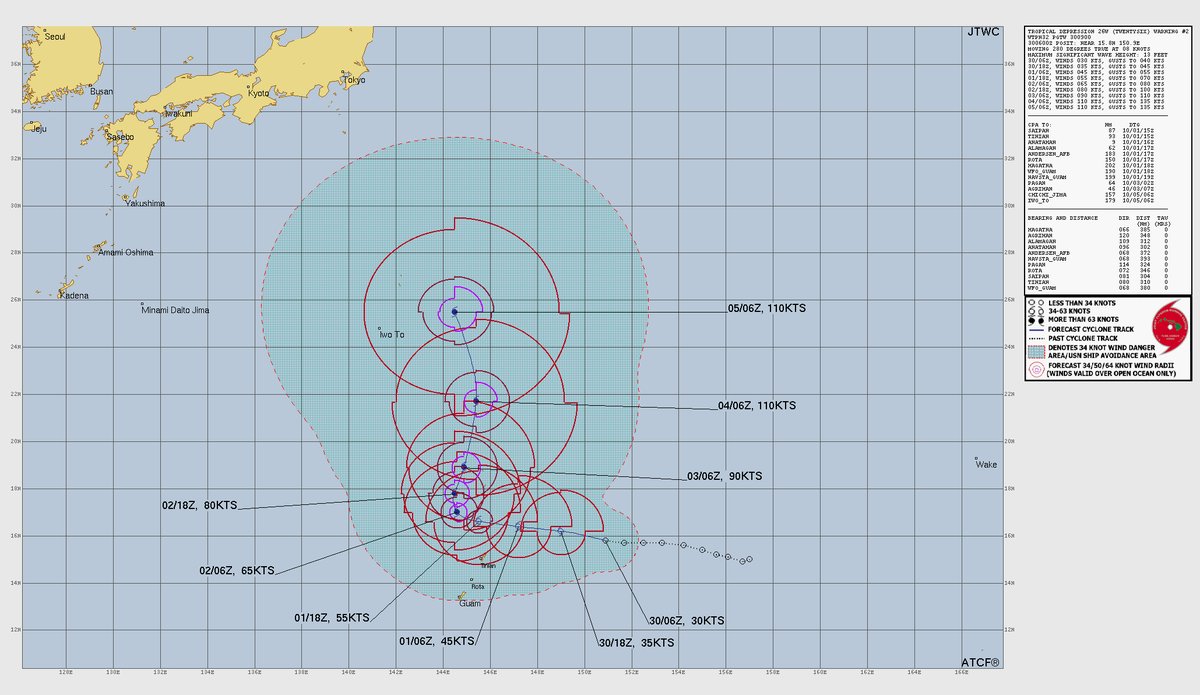 pacific_o's tweet photo. 台風27号候補…大型に成りそうなので…離れたとしても注意しておいてください。UP済み… https://t.co/wWgOuWjEEO