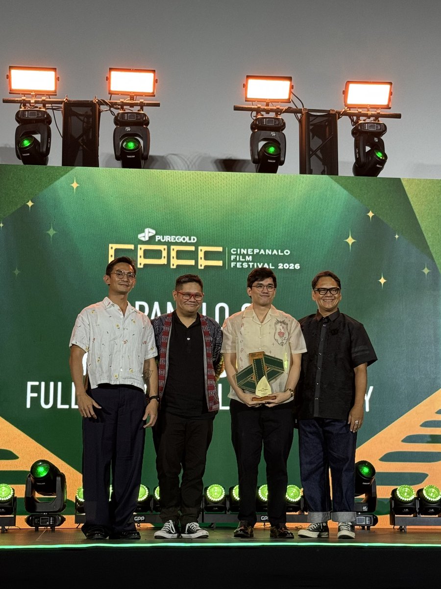 Puregold_PH's tweet photo. Panalo sa Poster for Full Length category goes to “Patay Gutom” -  Denver Balbaboco

#PuregoldCinePanalo2026 #PanaloSaHusay #AlwaysPanalo https://t.co/0vYOBBGuIo