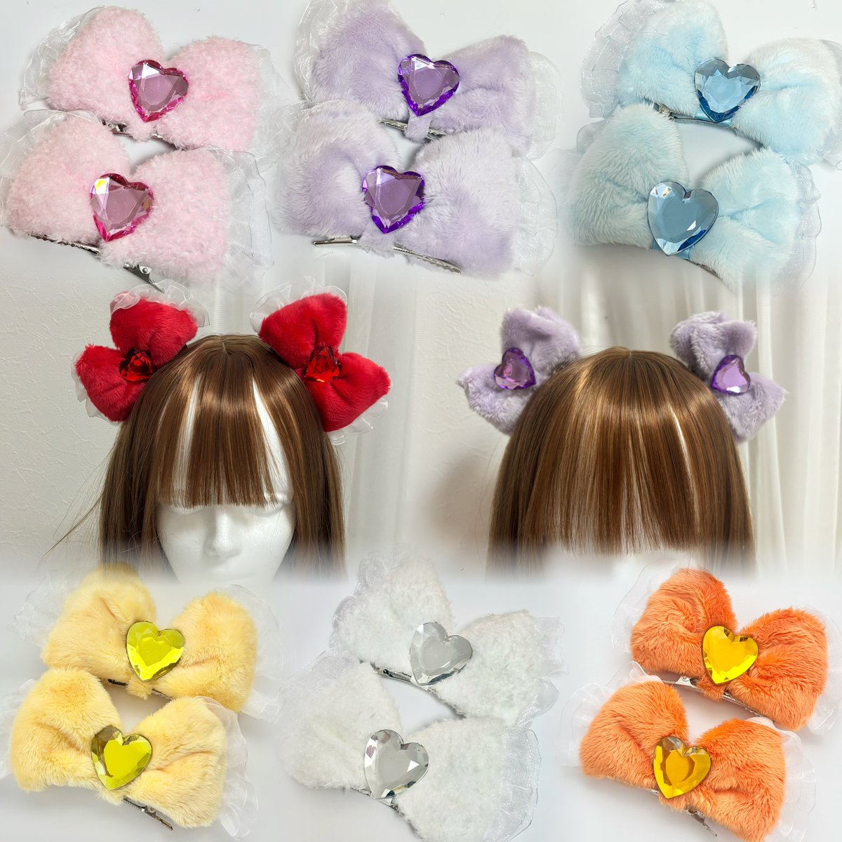 nyamchan_ribbon's tweet photo. 🎀プレゼント企画のお知らせ🎀
nyam♡handmadeの
もこもこヘアクリップを計3名様にプレゼント🎶

❤︎応募方法❤︎
①フォロー
② 欲しい色を引用RT🔄
             または
     欲しい色をリプ💭
③いいね

詳細は画像をご確認ください🌟
たくさんのご応募お待ちしてますᲘ⑅𐑼⸝⸝⸝♡ https://t.co/CeYC4NrXRy
