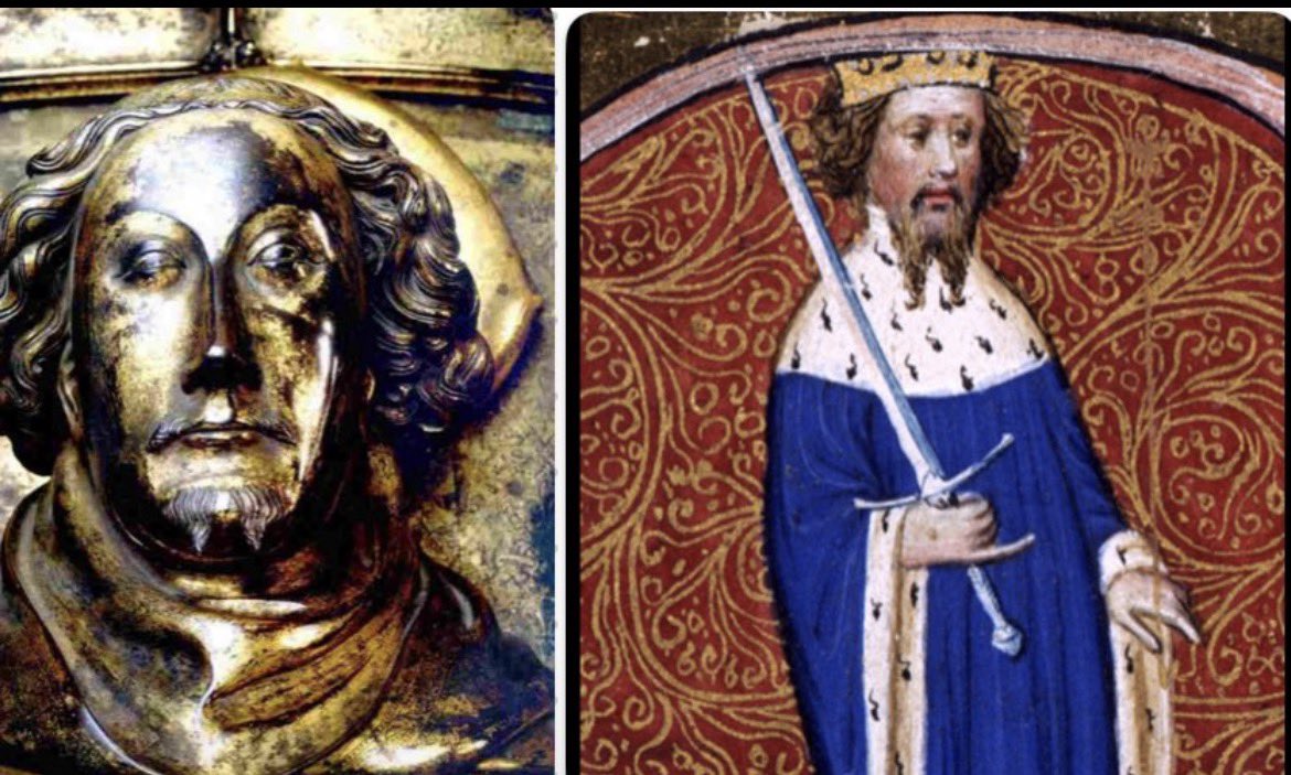 LauraAKarim's tweet photo. OTD in 1399 - #RichardII was deposed by Parliament when the Archbishop of Canterbury read out a statement from him acknowledging his unsuitability to rule. It is doubtful this was with Richard’s consent, but far more interesting is that his successor #HenryIV was elected by Parliament the following day.
Henry was the first Lancastrian King. He was Richard’s cousin, had previously been one of the Lords Appellant (the nobles who had resisted Richard’s rule in the 1380s) & had become the central figurehead of opposition to Richard following the King’s decision to confiscate the Lancastrian estates on the death of Henry’s father, John of Gaunt, in February 1399. But he wasn’t Richard’s heir presumptive. That was another cousin Edmund Mortimer, Earl of March.
However, March was a boy of 7 whereas Henry was the most popular & capable English noble of his generation - a tournament champion, renowned crusader, father of four sons & a skilled orator. In short, he was the obvious choice of replacement king.
Confident in his own popularity, it was Henry himself who insisted on Parliament’s central role in Richard’s deposition & his own accession. In doing so he created an important constitutional precedent, which like Henry himself is often forgotten today.
Last year’s debate about whether #JamesI ‘stole’ the crown of England in 1603 by not necessarily having his predecessor #ElizabethI’s nomination to succeed her overlooks this precedent. Simply put James didn’t need it. For his accession to be legal Parliament’s approval was sufficient. And with or without Elizabeth’s blessing James was always likely to be the English Parliament’s preferred candidate as the most experienced, competent & powerful claimant, similar to Henry in 1399.
An intriguing contrast is with #HenryVII in 1485. It is revealing that Henry VII chose to deliberately schedule his first Parliament for after his coronation on 30 October 1485. Despite his overwhelming victory at the Battle of Bosworth he evidently did not wish to take the risk of Parliament not confirming his legitimacy as King, which points to continuing insecurity about his own position.