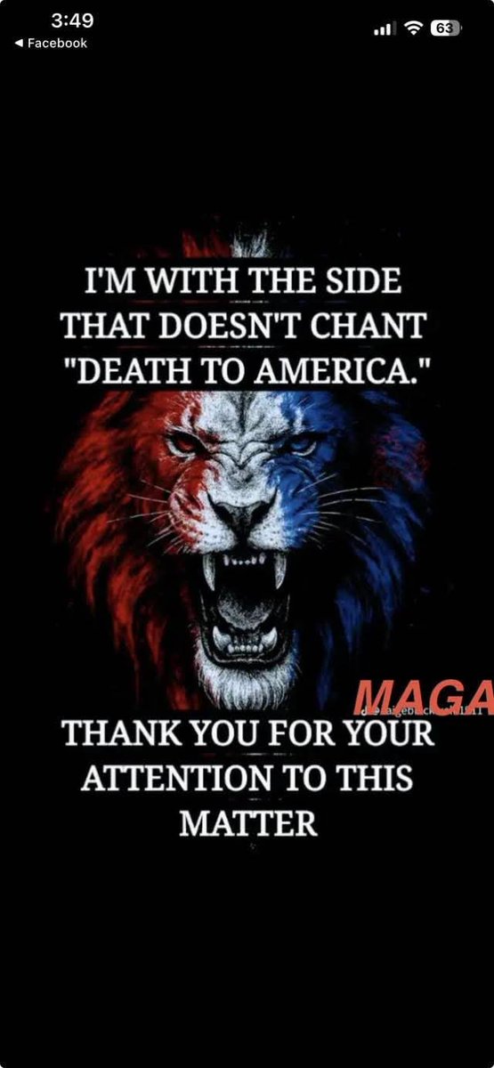 mafia_mastiff's tweet photo. The left sides with people who chant Death to America. Vote Red in November to save America from the evil that plagues our country. https://t.co/qVvUgaHyTo