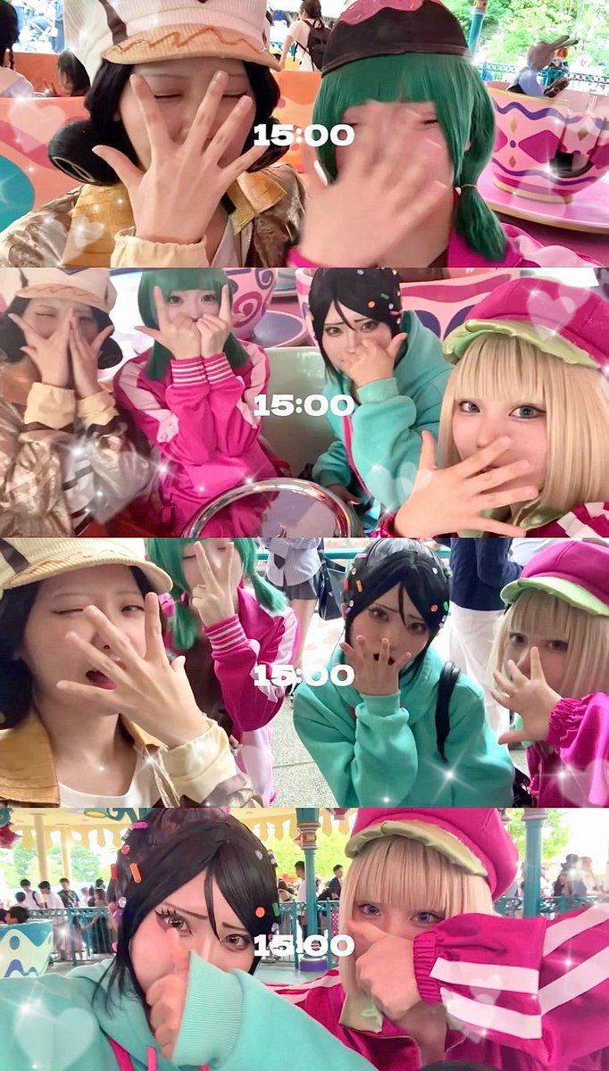 cos_berry15's tweet photo. 🍬🍭レーサーたちの𝕤𝕖𝕥𝕝𝕠𝕘🍫꒷꒦💗

#Dハロ仮装2026 https://t.co/8LvwwsO7ZO