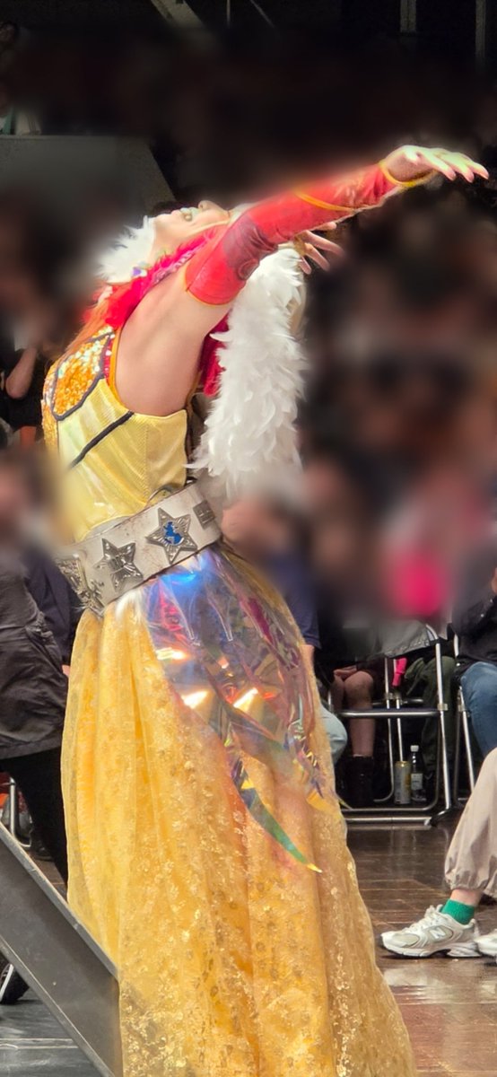 devil_necktie's tweet photo. 昨日、スターダム後楽園ホール大会。

輝く我らがSTARSリーダー、羽南選手🪽✨

ハッピーオーラシャイニングスター✨✨✨✨✨

ALT(代替)

#羽南 https://t.co/PGv9woaKQO