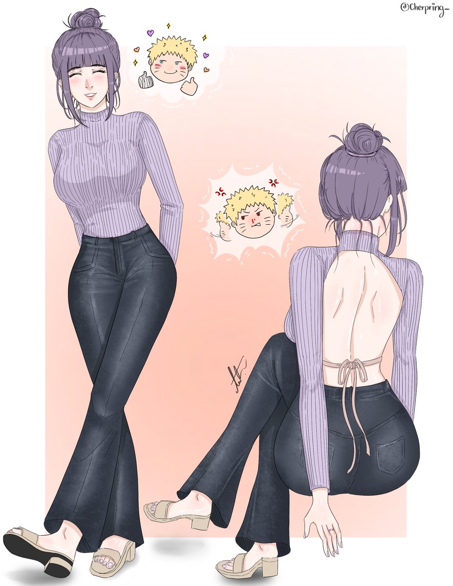 CherpringNH2's tweet photo. Know the front, but not the back. 👀✨💜
#ฮินาตะ
#hinata https://t.co/pShZDY5cuv