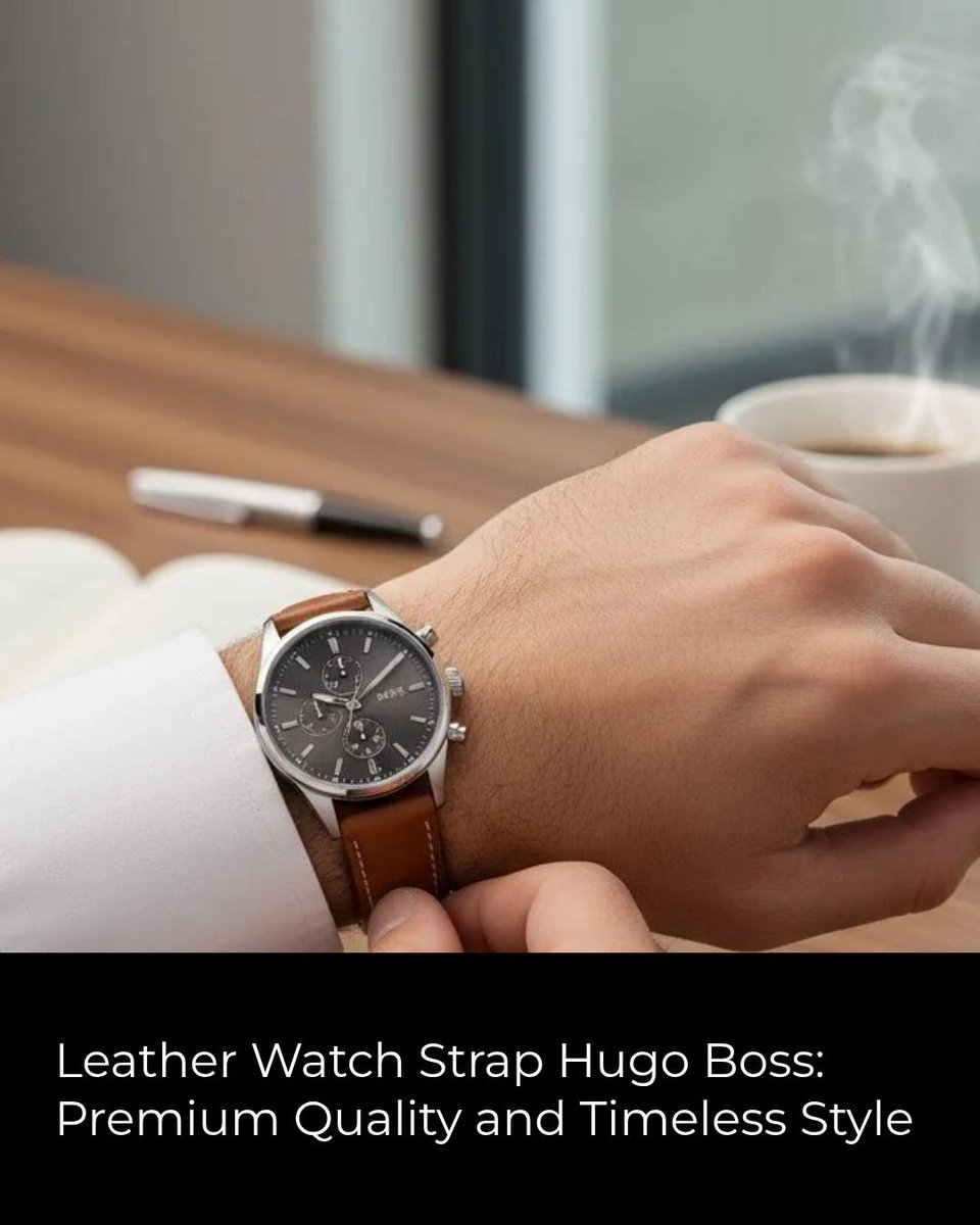 WristEnvyStraps's tweet photo. New on the blog: Hugo Boss leather watch straps—premium materials, classic finishes, fit tips using your case number, care advice, and where to find authentic, fast-shipping options. Read it now. #LeatherStrap #WatchStraps Tap the link in bio. https://t.co/PEJp51k8Pj