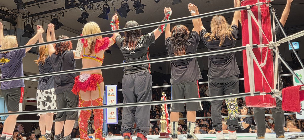 devil_necktie's tweet photo. 昨日、スターダム後楽園ホール大会。

新生STARS✨始まるよ☺
星の輝き煌めきの戦士達の新たな闘いが✨

ALT(代替)

#STARS https://t.co/xsy2wkU7fs