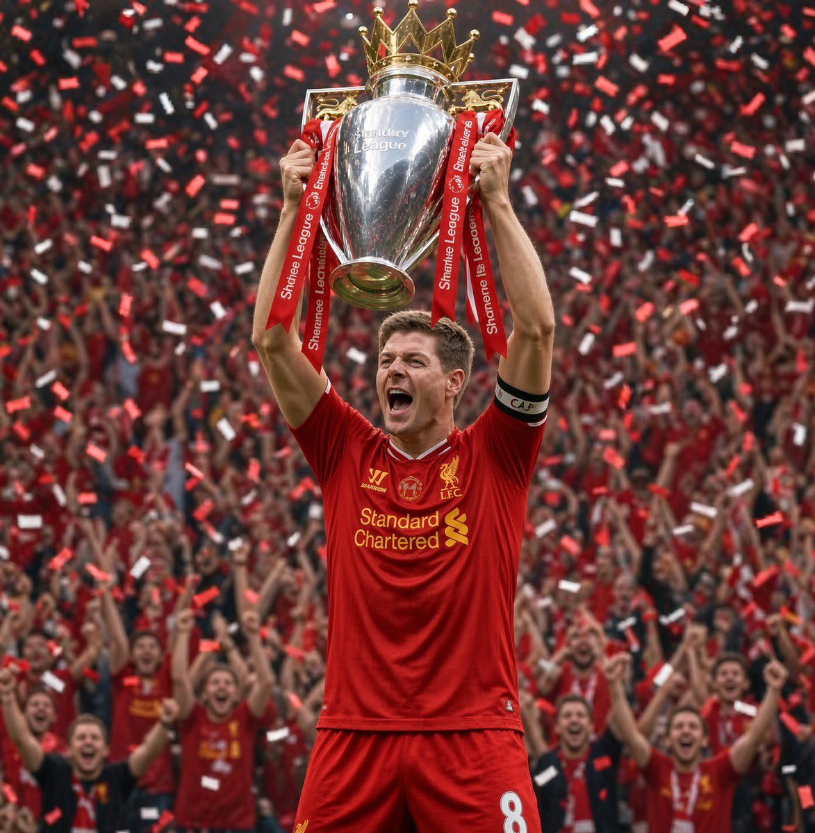 Tarzanjr554's tweet photo. 🚨 Steven Gerrard on Manchester City’s 115 charges and the 2013/14 Premier League title:

🎙️ “People will tell me to leave 2014 in the past, but that season never really left me. We finished second to Manchester City by two points. I was the captain, I lived every minute of that title race, and I know how much that trophy meant to everyone at Liverpool”

“Now, after what has been found regarding those seasons, if the Premier League eventually decides that City should be stripped of the 2013/14 title and Liverpool are officially crowned champions, of course I’d accept it. I’d be lying if I said lifting that trophy after all these years wouldn’t mean something to me”

“But I also wouldn’t want anyone to rewrite what that Liverpool team achieved. We pushed City all the way, scored 101 goals and went toe-to-toe with them until the final day. If the title comes back to Anfield, it will be a good thing, but the memories, the pain and everything that happened that season will always be part of my story.”