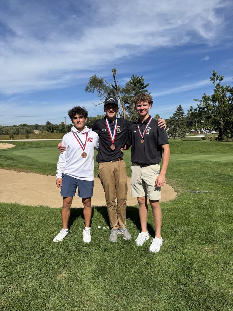 ExperienceOFHS's tweet photo. Congrats to the OFHS Boys Golf team @ Conference!!

Robert R. placing 6th on Varsity
Jackson D. placing 8th on Varsity
Rylan D. placing 6th on JV

Good Luck @ Sectionals https://t.co/f92iz3fk1o