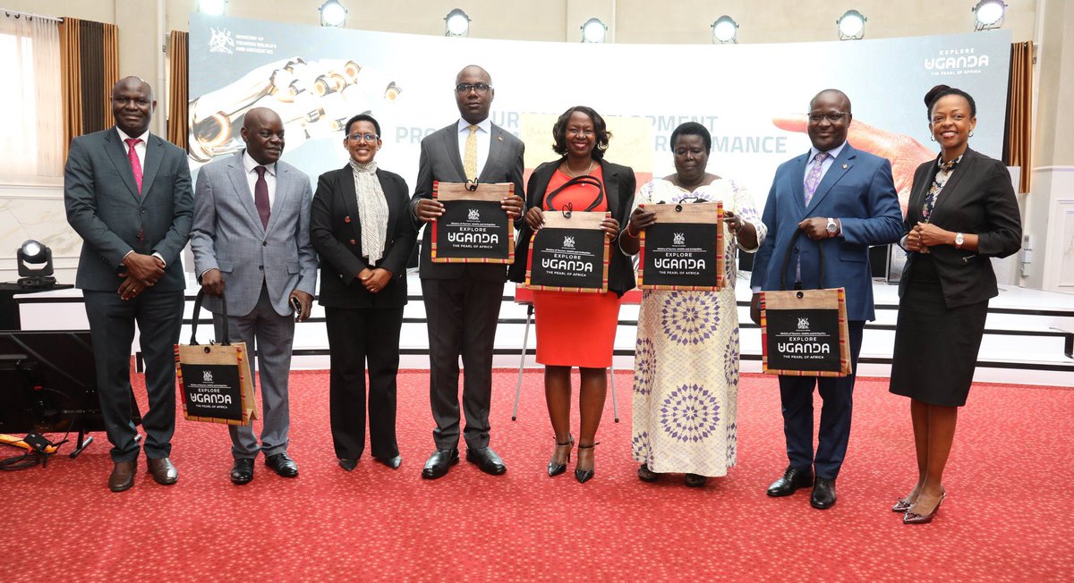 henrymusasizi1's tweet photo. While officiating at the 4th Annual Tourism Development Programme Review Conference, I called for deliberate action to unlock Uganda’s tourism potential and increase the sector’s contribution to the economy. He said Government is targeting US$5 billion in annual tourism receipts by 2030.

Achieving the target will require not only increasing visitor numbers but also longer tourist stays and attracting high-value visitors,adding that tourism remains a high-priority sector for the country.

The latest Tourism Development Programme Annual Performance Report FY2025/26 shows that Uganda received 1.64 million international tourists in 2025, up from 1.37 million in 2024. Tourism receipts increased by 21.3% to Sh5.83 trillion (US$1.62 billion), driven by higher visitor spending and longer stays.

The average length of stay rose from 8.7 nights in 2024 to 8.8 nights in 2025, while average tourist expenditure per trip increased to US$986, up from US$933 in 2024. 
 
Government’s role is to create an environment that enables the private sector to invest, expand tourism facilities, improve standards and attract foreign direct investment through partnerships and joint ventures.

I called for stronger public-private partnerships to turn tourism opportunities into viable and bankable investments across hotels and conference facilities, eco-tourism, cultural and heritage tourism, faith-based tourism, agro-tourism, sports, wellness, adventure, creative and entertainment tourism.

The sector currently directly generates 876,512 jobs, equivalent to 7.5% of Uganda’s total employment, according to the Tourism Satellite Account.

Government will continue investing in tourism infrastructure, destination marketing, product development, conservation, specialised skills and digital transformation, while improving the business and investment environment.

I also pointed to affordable financing and fiscal incentives for investors, alongside Economic and Commercial Diplomacy to promote Uganda in international markets.

I urged stakeholders to deliberately discover, develop, package, market and sustainably manage Uganda’s tourism assets while ensuring that the sector creates jobs, earns foreign exchange and benefits communities.

Tourism is a source of high economic growth, earns the country significant foreign exchange, creates jobs for Ugandans, redistributes income to rural areas, and gives us a compelling reason to protect our nature.
