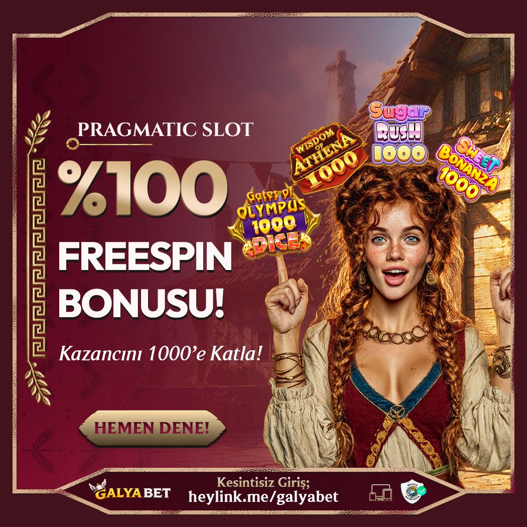 galyabetresmi's tweet photo. 🎰 GÜNÜN İLK YATIRIMINA %100 FREESPIN!

Günün ilk yatırımına özel, %100 FreeSpin Bonusu avantajından yararlan! 🔥

👑 İlk yatırım senden, %100 FreeSpin Galya’dan!

📞 Galyabet Sosyal ➡️ https://t.co/4ZVFNGqgE3
👑 Galyabet Giriş ➡️ https://t.co/MACc1oKTrU https://t.co/sToRI0c63b